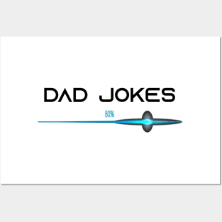 Dad Jokes Loading, Gift For Dad Posters and Art